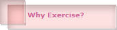 Why Exercise?